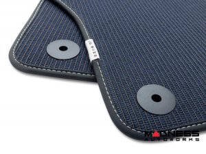 Volkswagen ID. Buzz Floor Mat Set - HeritageMats - Moonlight - w/ Rear Bench
